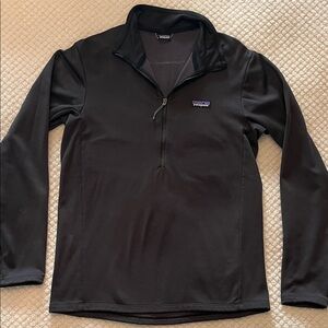 Patagonia Black Half-Zip Fleece